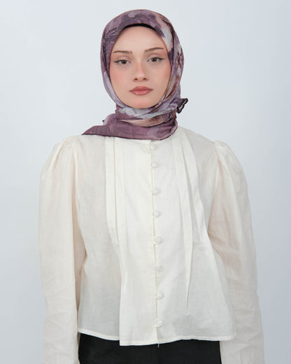 Organik Soft Eşarp D096 Mor