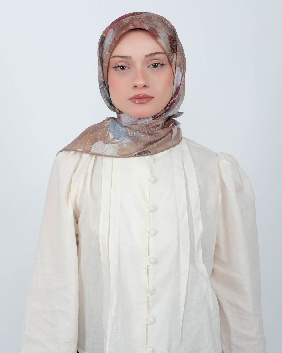 Organik Soft Eşarp D096 Pudra