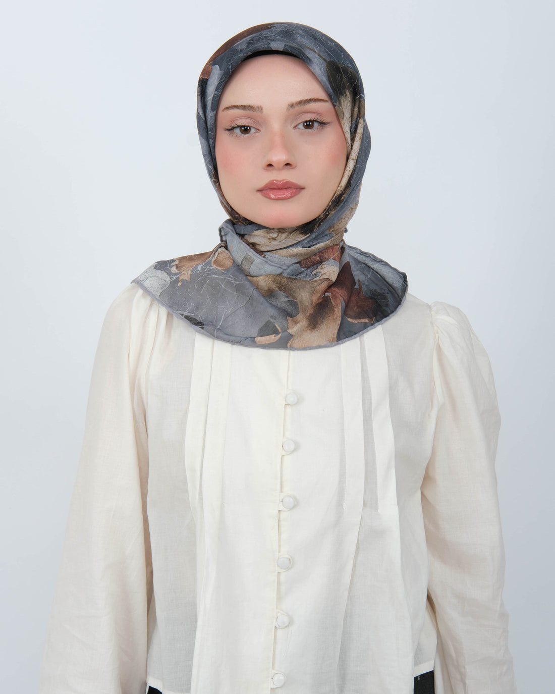 Organik Soft Eşarp D096 Gri
