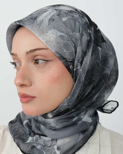 Organik Soft Eşarp D096 Siyah