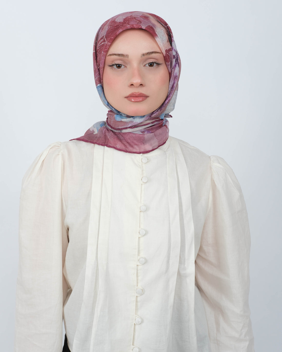 Organik Soft Eşarp D096 Mürdüm