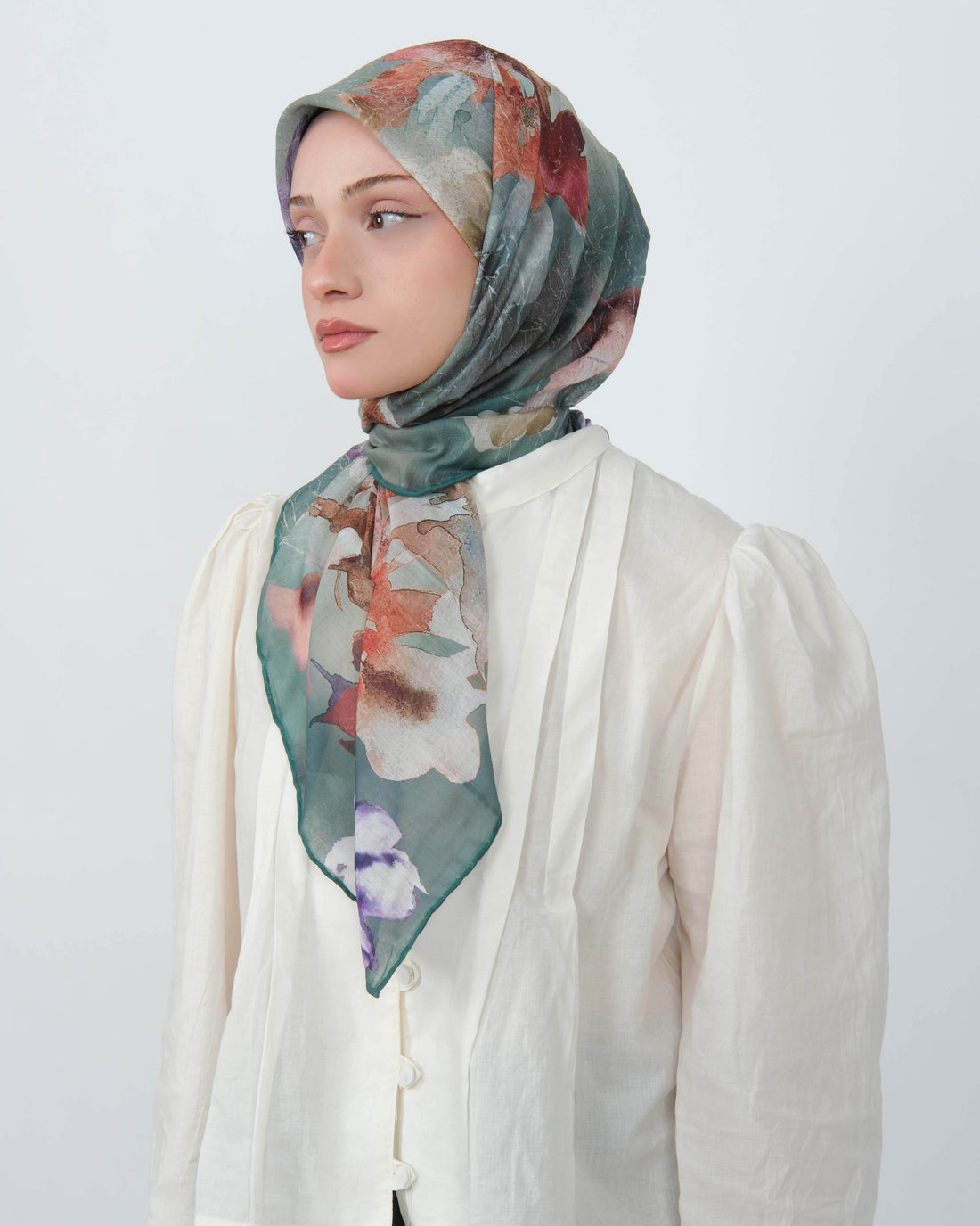 Organik Soft Eşarp D096 Açık Yeşil