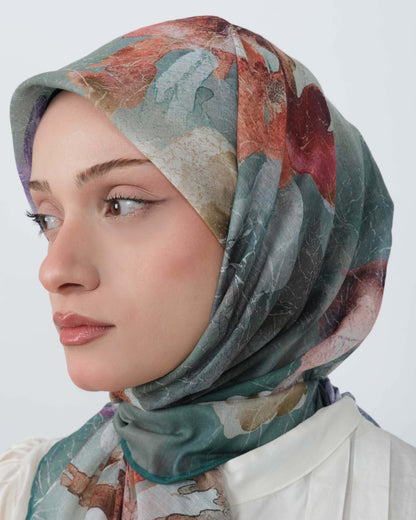 Organik Soft Eşarp D096 Açık Yeşil