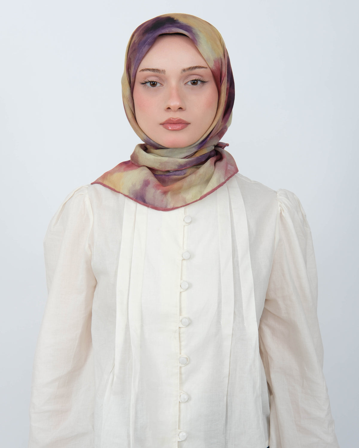 Organik Soft Eşarp D090 Lila-Mürdüm