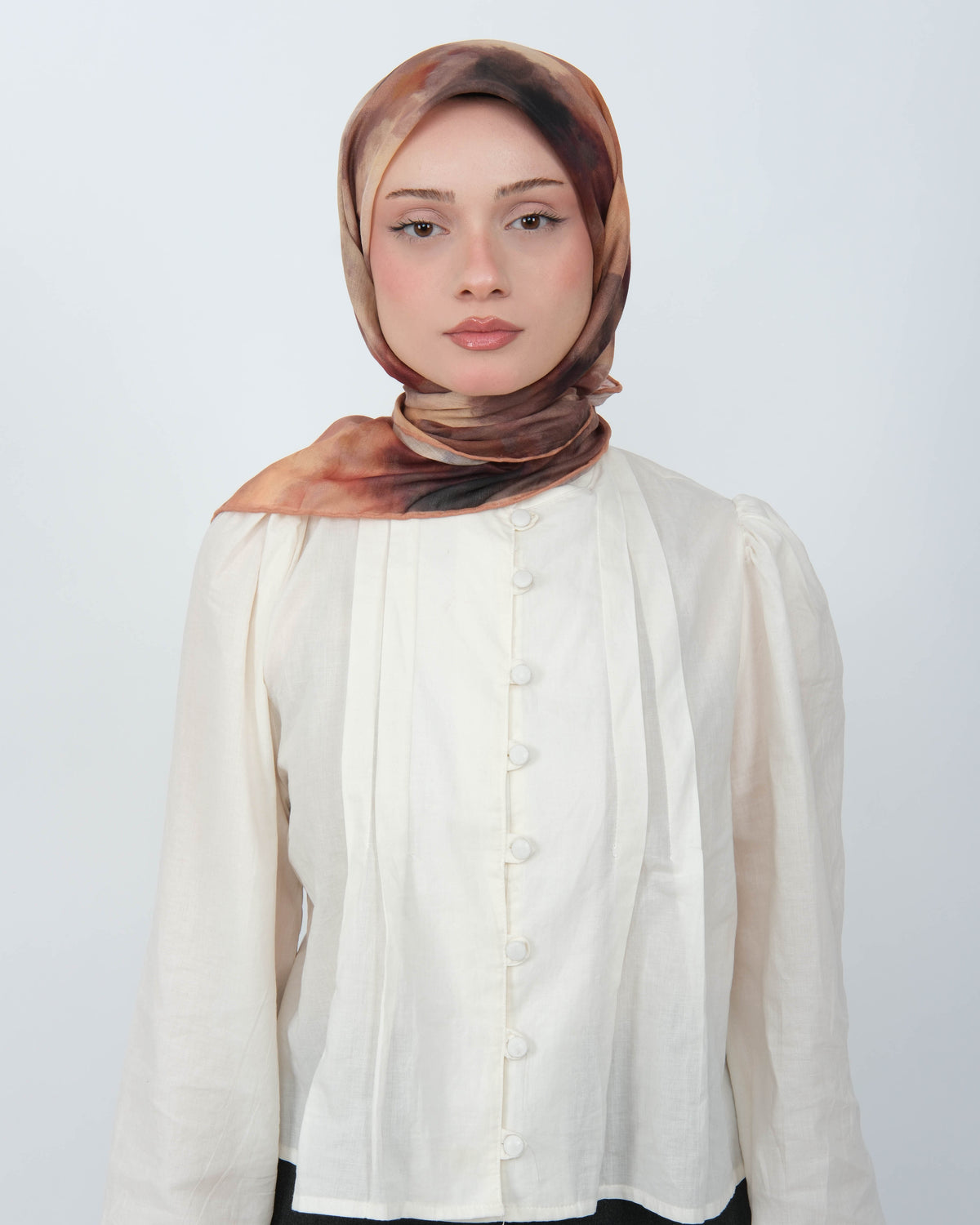 Organik Soft Eşarp D090 Caramel