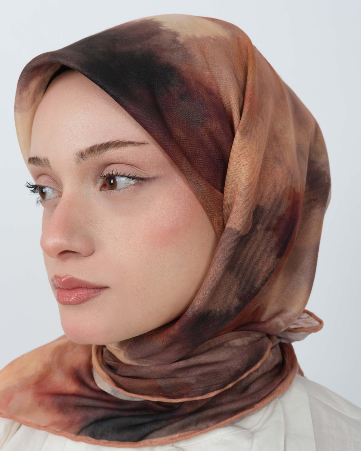Organik Soft Eşarp D090 Caramel