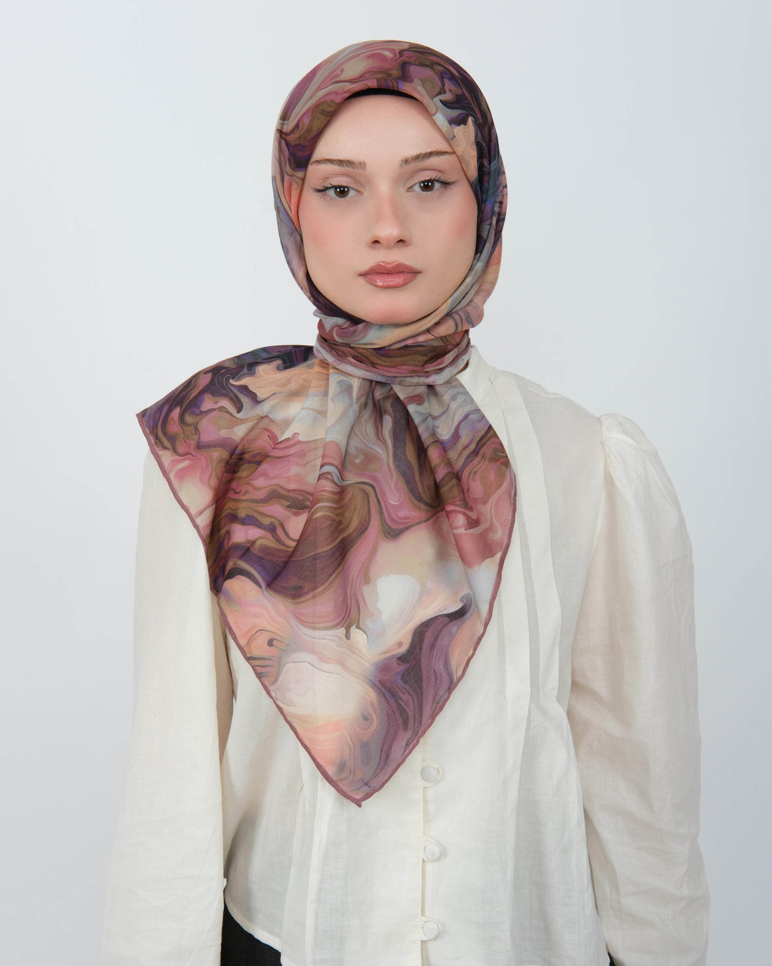 Organik Soft Eşarp D098 Lila