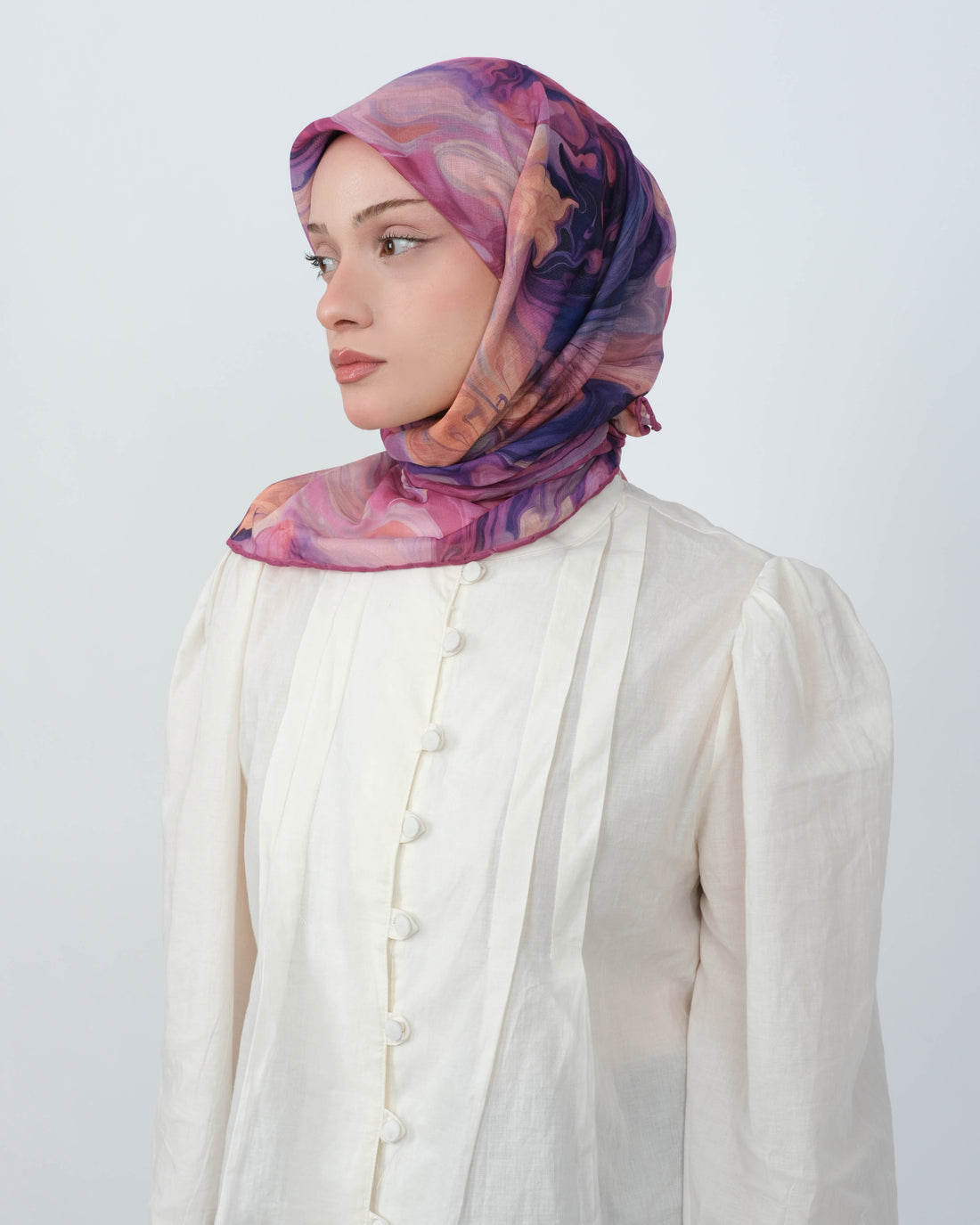 Organik Soft Eşarp D098 Pembe