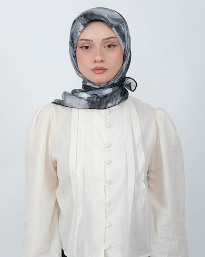 Organik Soft Eşarp D098 Siyah