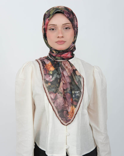 Organik Soft Eşarp D099 Gül Kurusu