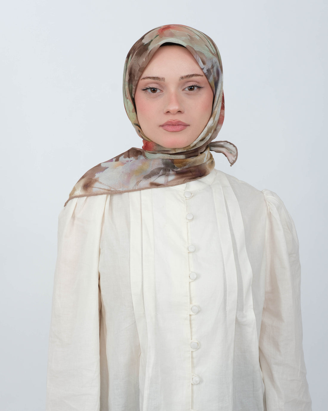 Organik Soft Eşarp D100 Vizon