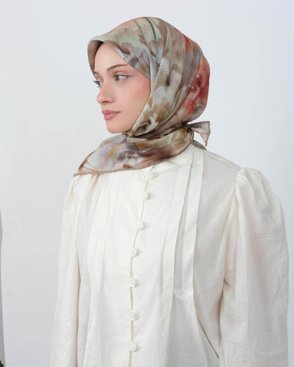 Organik Soft Eşarp D100 Vizon