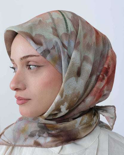 Organik Soft Eşarp D100 Vizon