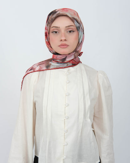 Organik Soft Eşarp D100 Kırmızı