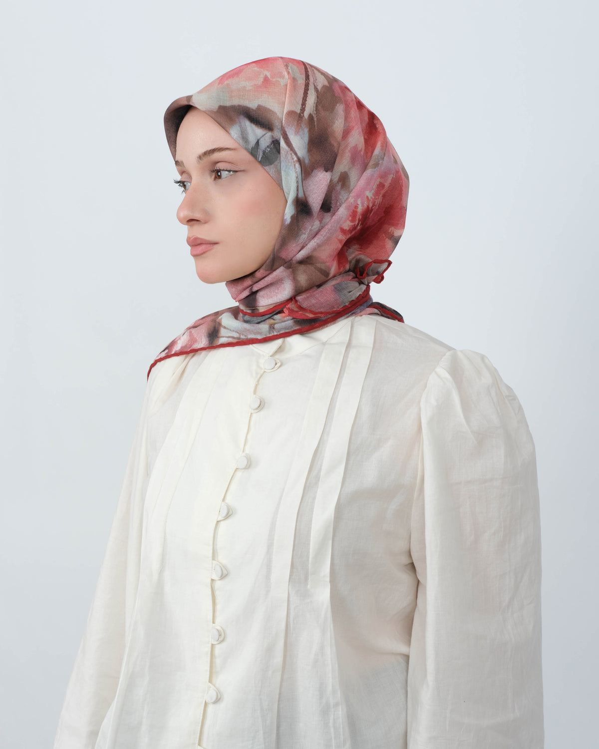Organik Soft Eşarp D100 Kırmızı