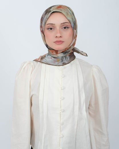 Organik Soft Eşarp D100 Açık Yeşil