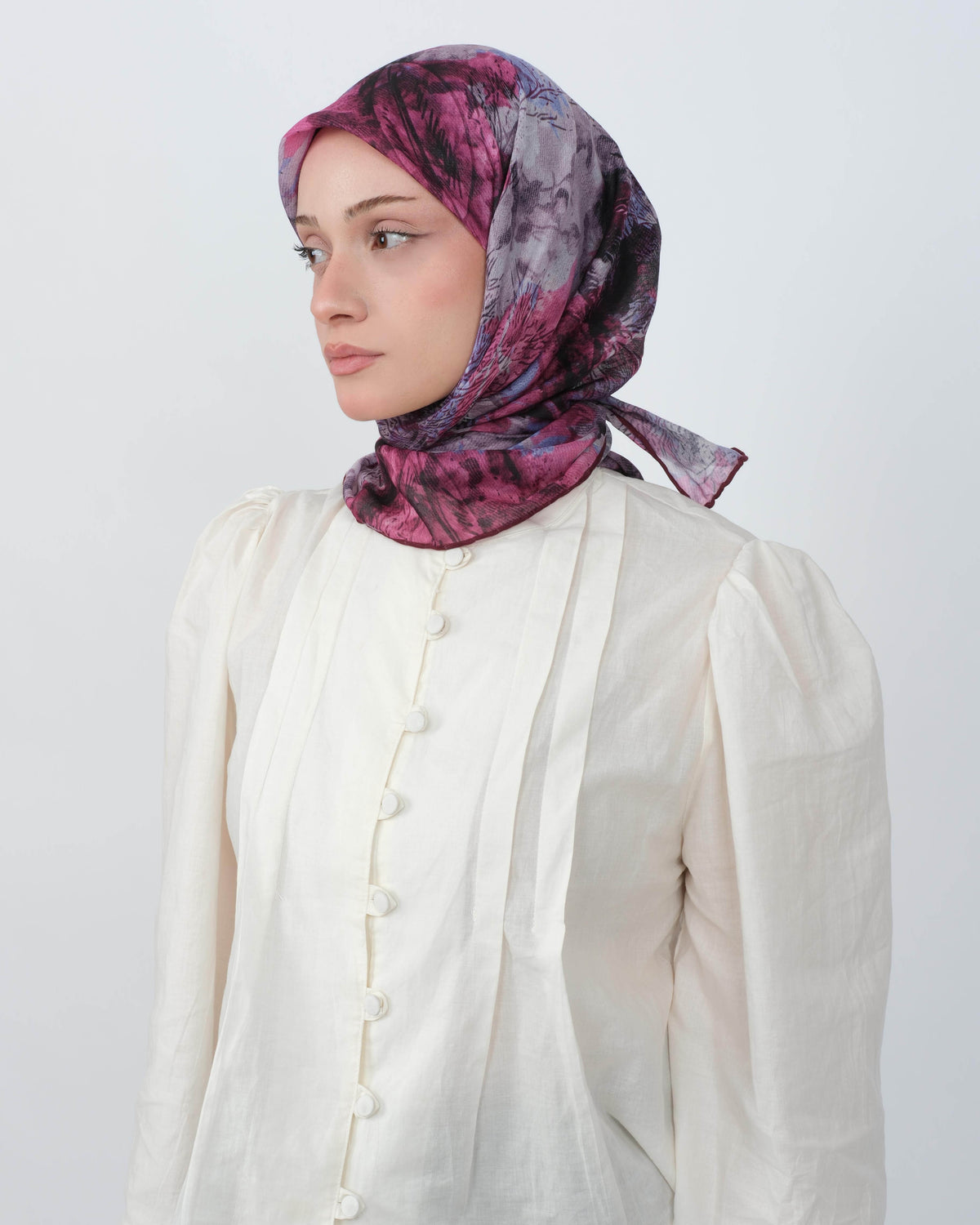 Organik Soft Eşarp D101 Mor