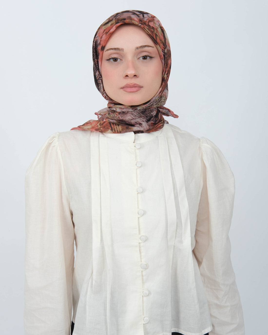 Organik Soft Eşarp D101 Kiremit