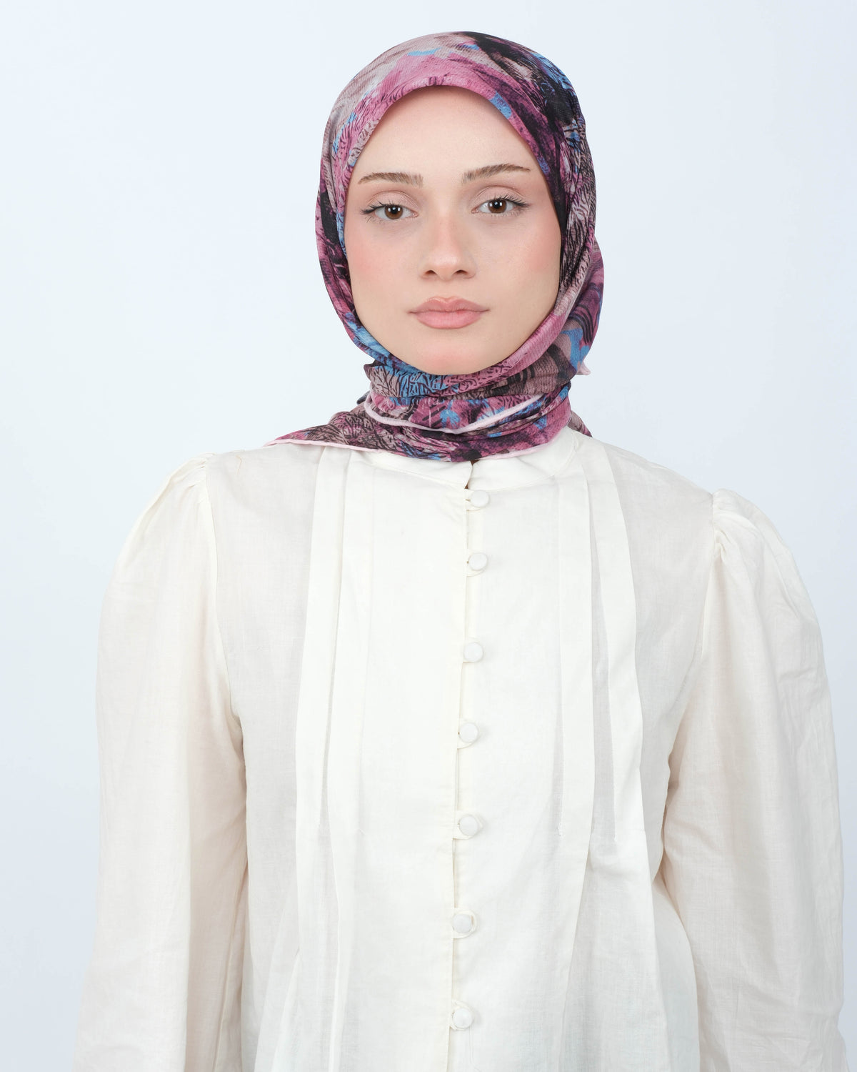 Organik Soft Eşarp D101 Fuşya