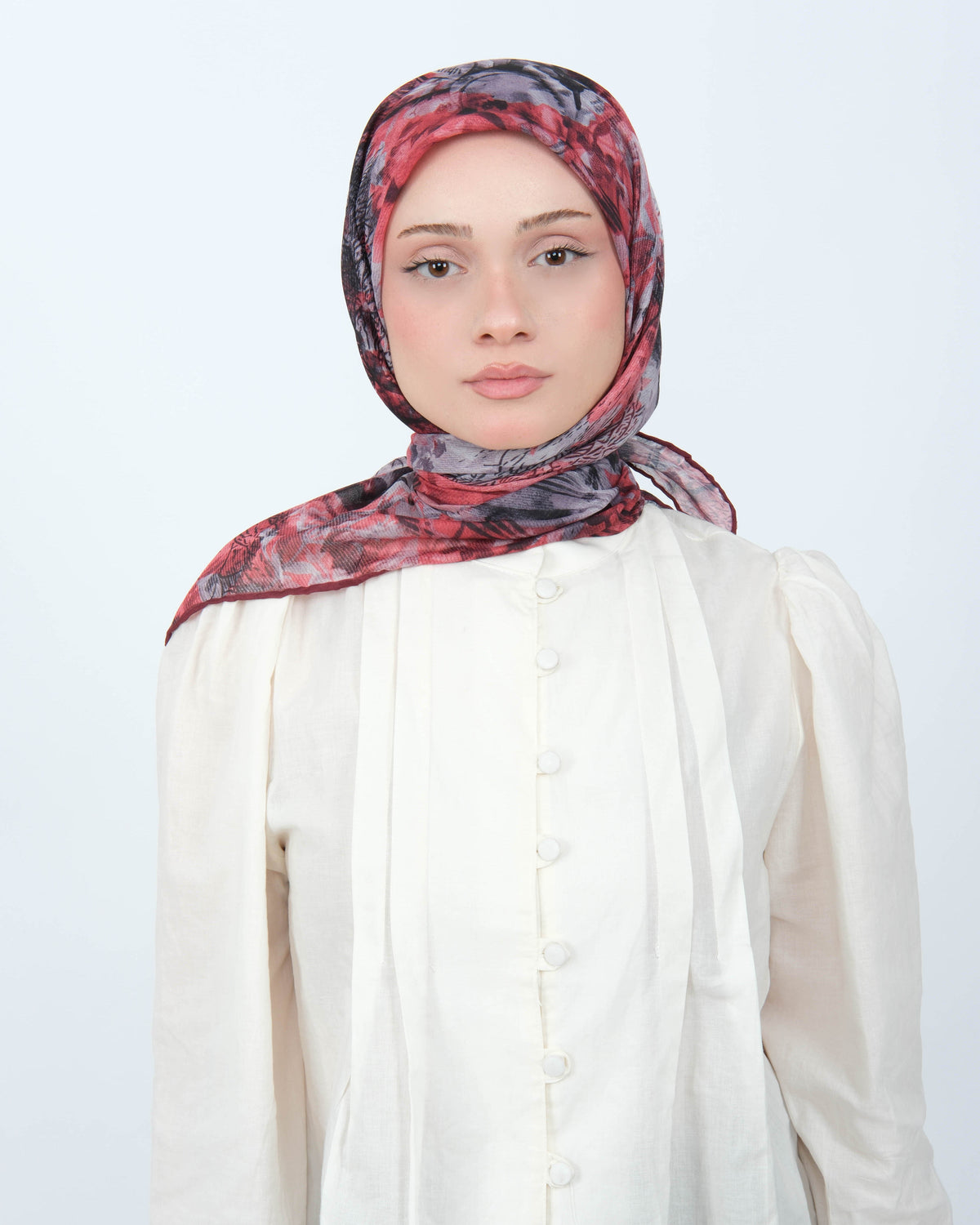 Organik Soft Eşarp D101 Kırmızı
