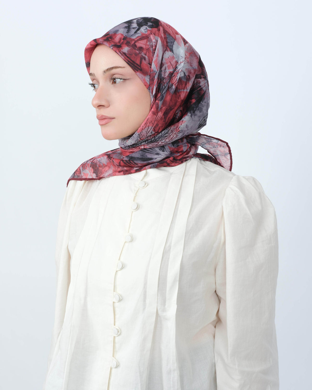 Organik Soft Eşarp D101 Kırmızı