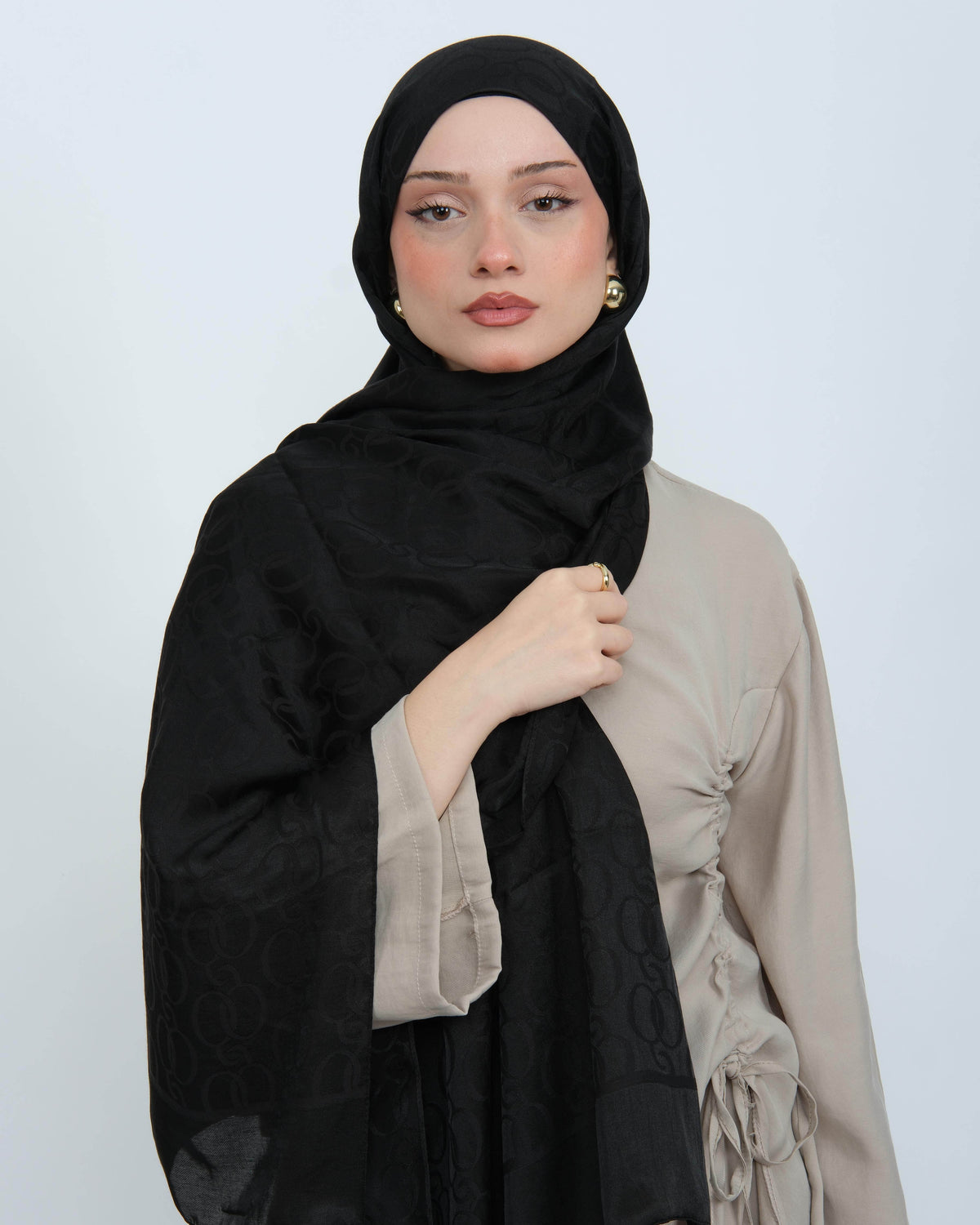 Ayrobin Jakar Şal D102 Siyah