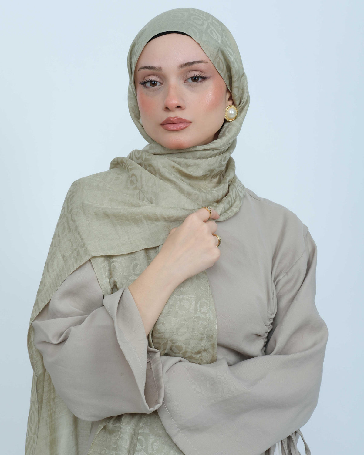 Ayrobin Jakar Şal D104 Mint Yeşili