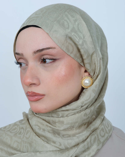 Ayrobin Jakar Şal D104 Mint Yeşili