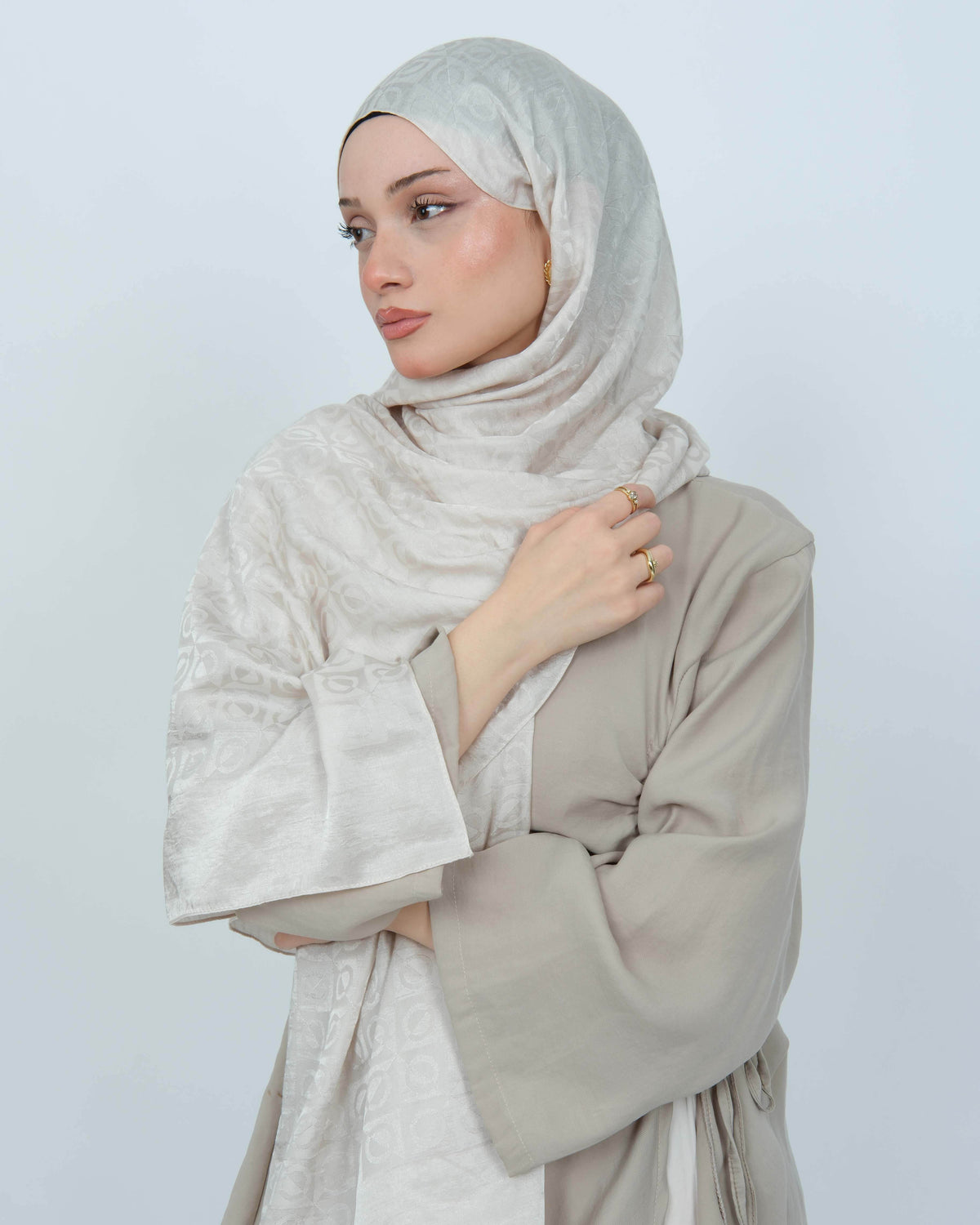 Ayrobin Jakar Şal D104 Taş Rengi