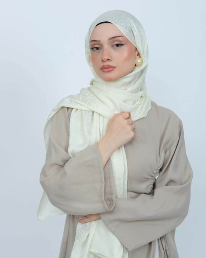 Ayrobin Jakar Şal D104 Ekru