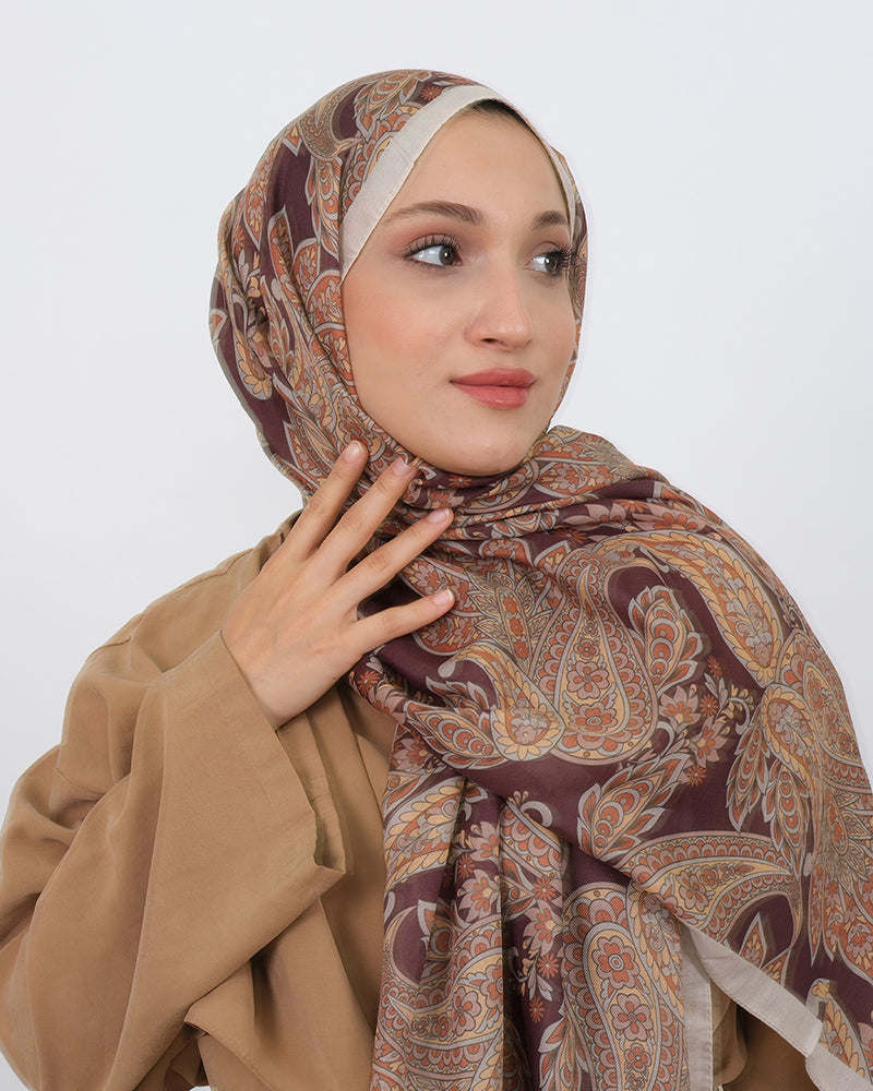 Soft Şal D057 Taş Rengi