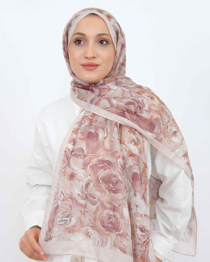 Soft Şal D058 Pudra