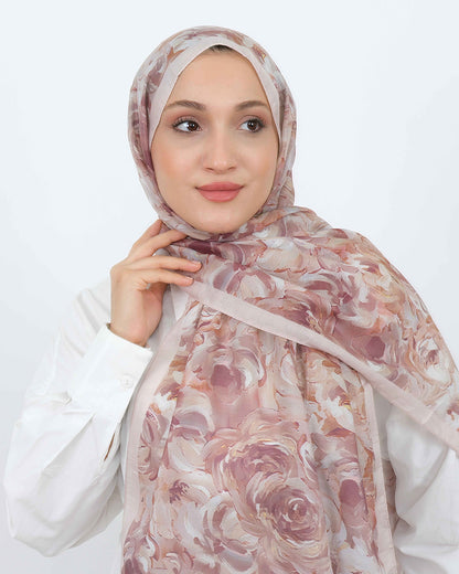 Soft Şal D058 Pudra
