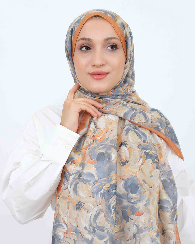 Soft Şal D058 Hardal