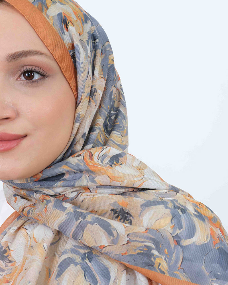 Soft Şal D058 Hardal
