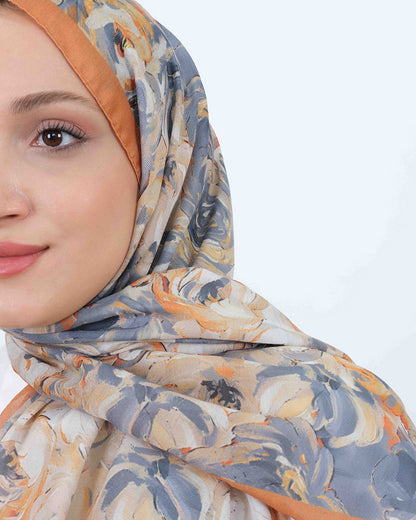 Soft Şal D058 Hardal