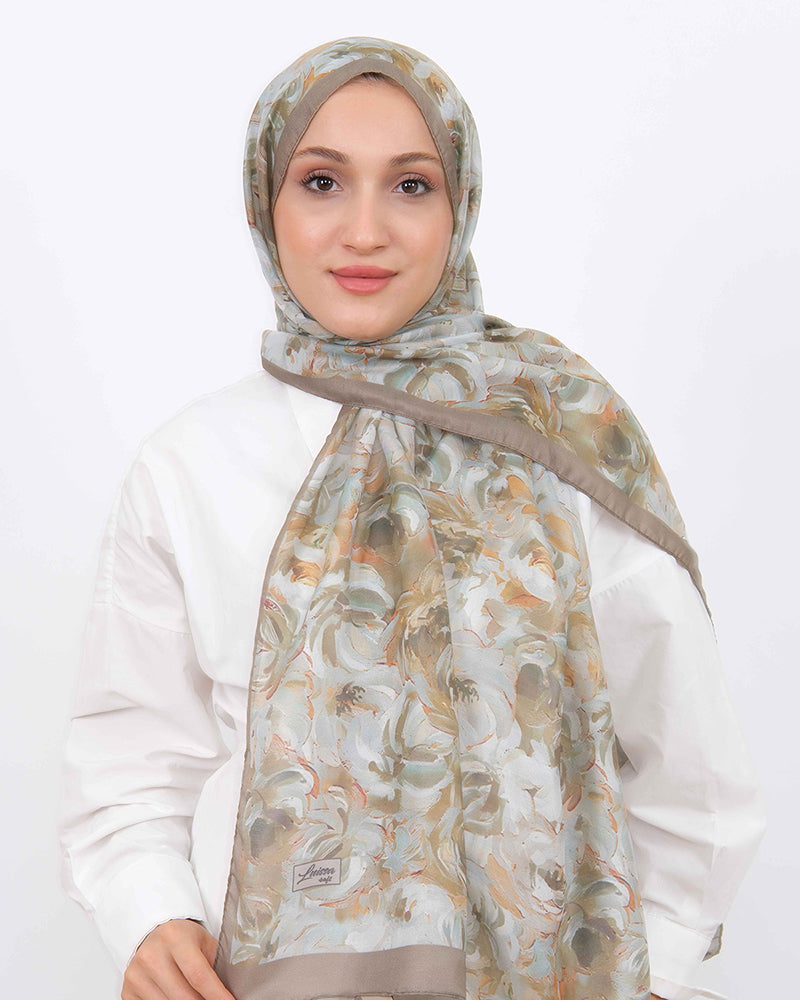 Soft Şal D058 Vizon