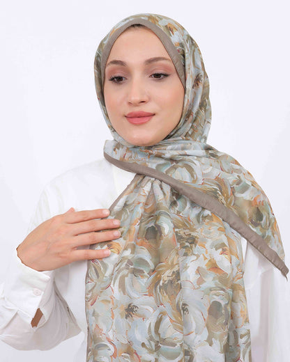 Soft Şal D058 Vizon