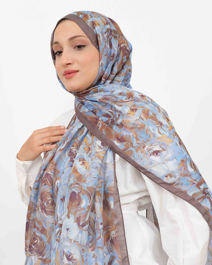 Soft Şal D058 Sütlü Kahve