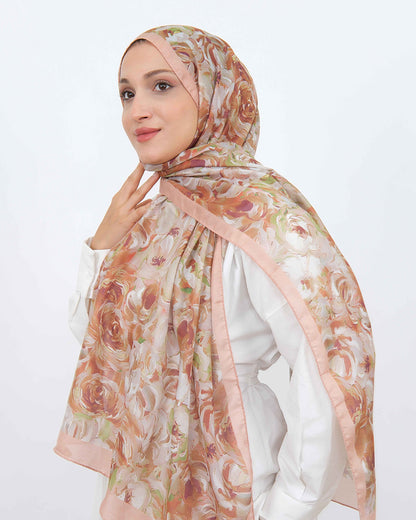 Soft Şal D058 Gül Kurusu