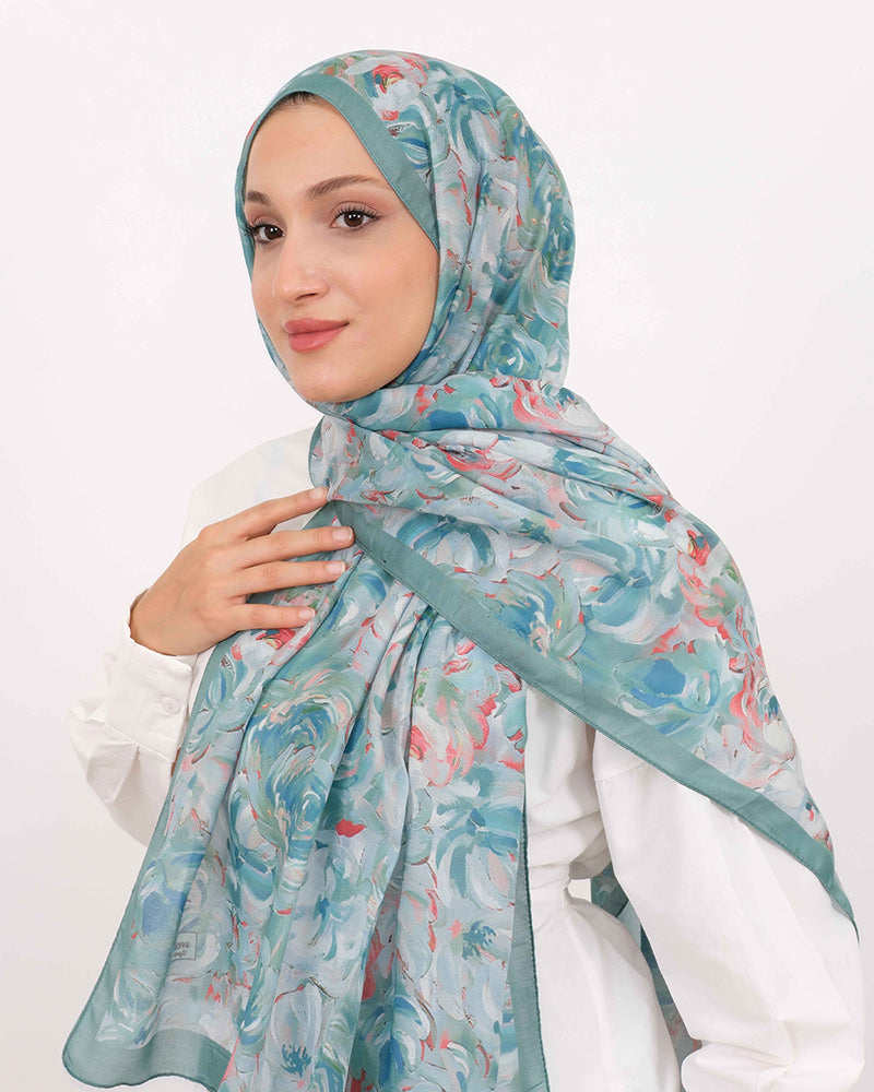 Soft Şal D058 Mint Yeşili