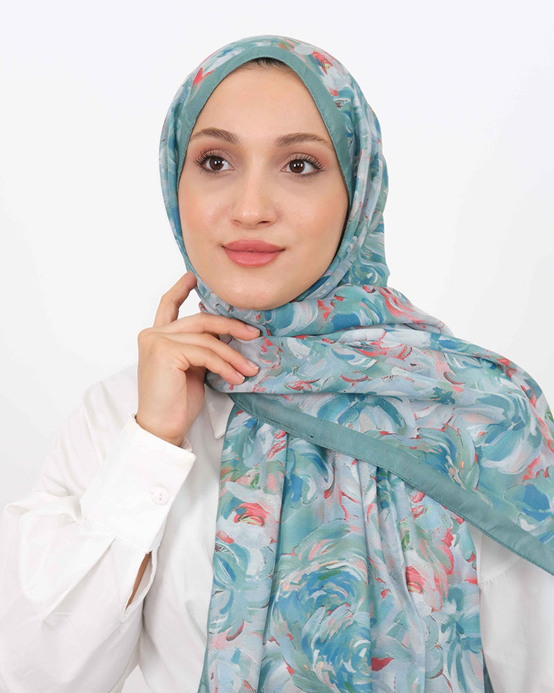 Soft Şal D058 Mint Yeşili