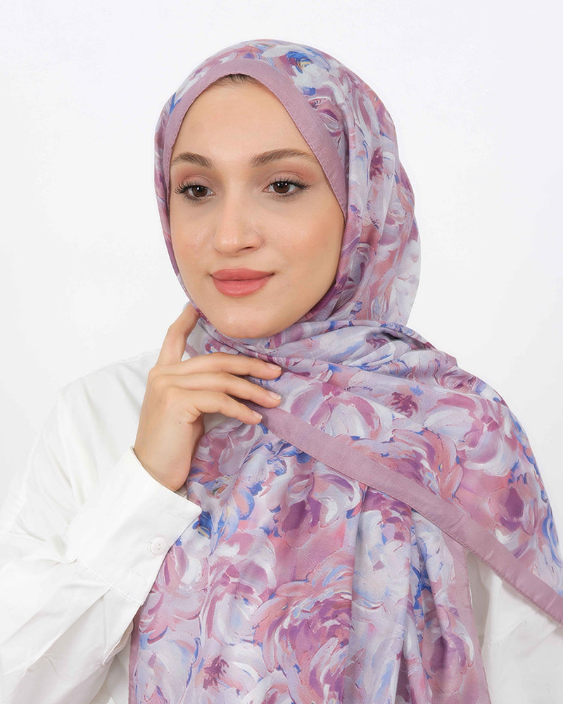 Soft Şal D058 Lila