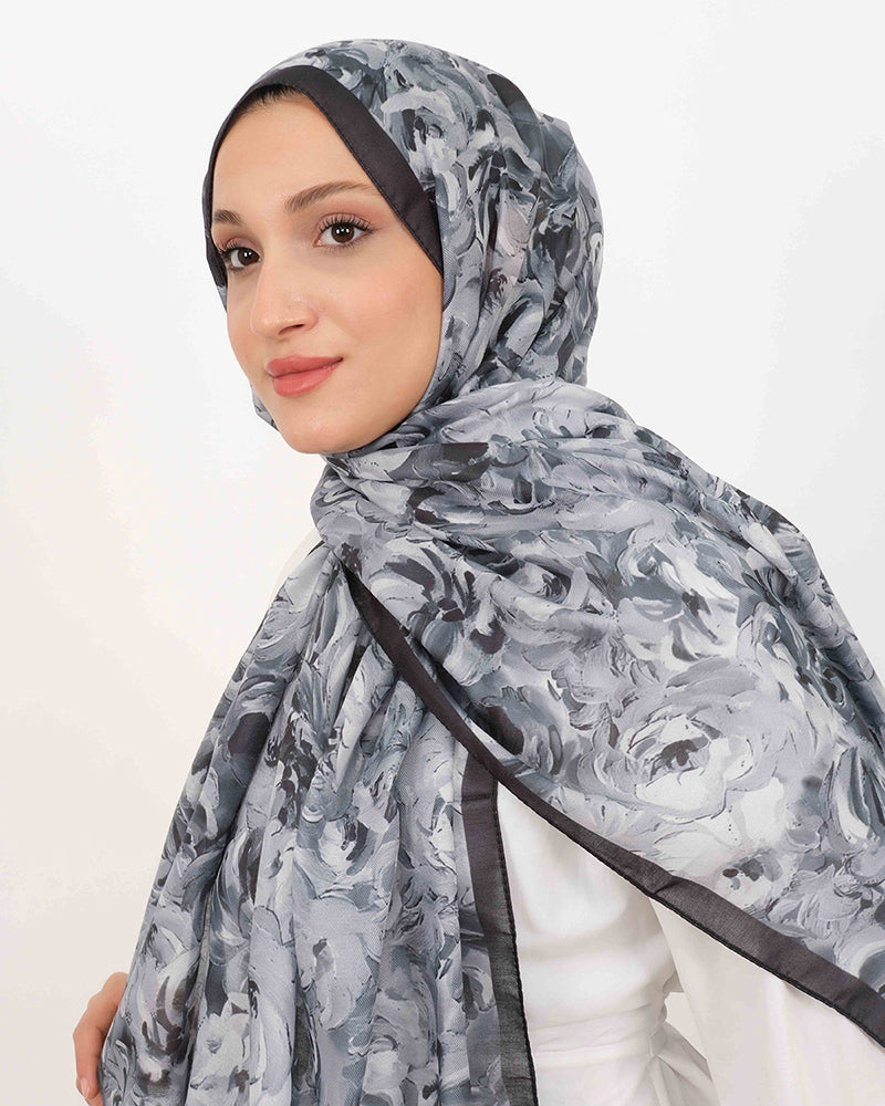 Soft Şal D058 Siyah