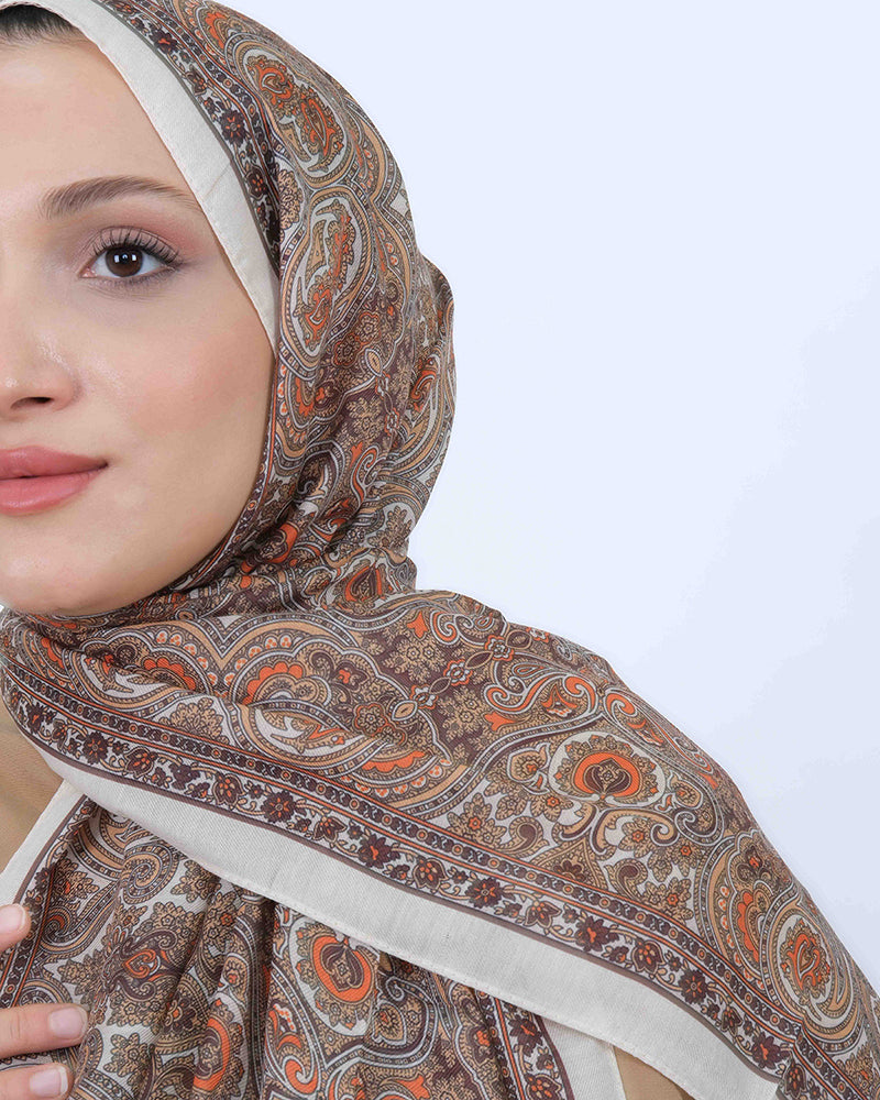 Soft Şal D059 Taş Rengi