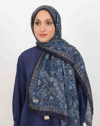 Soft Şal D059 Lacivert