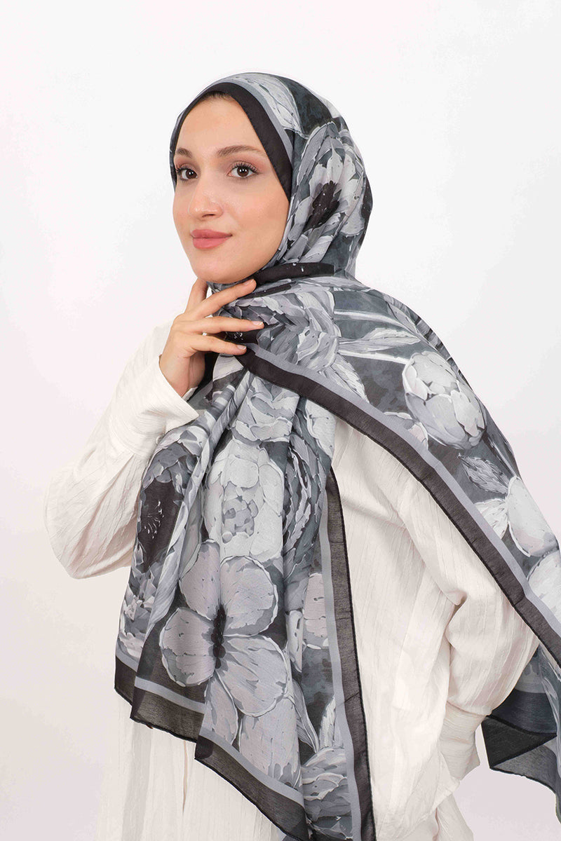 Soft Şal D060 Siyah