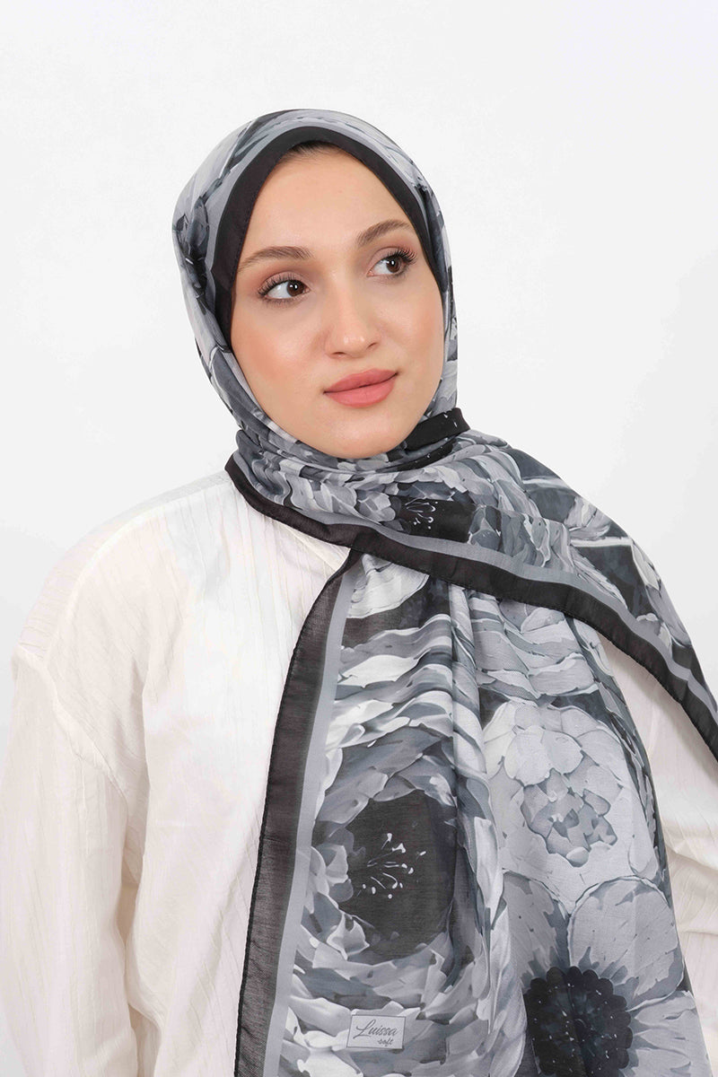 Soft Şal D060 Siyah