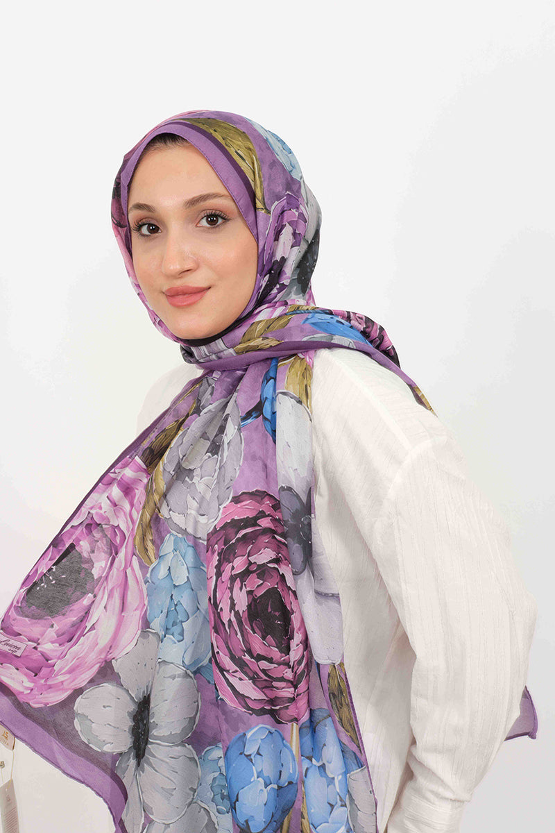 Soft Şal D060 Lila