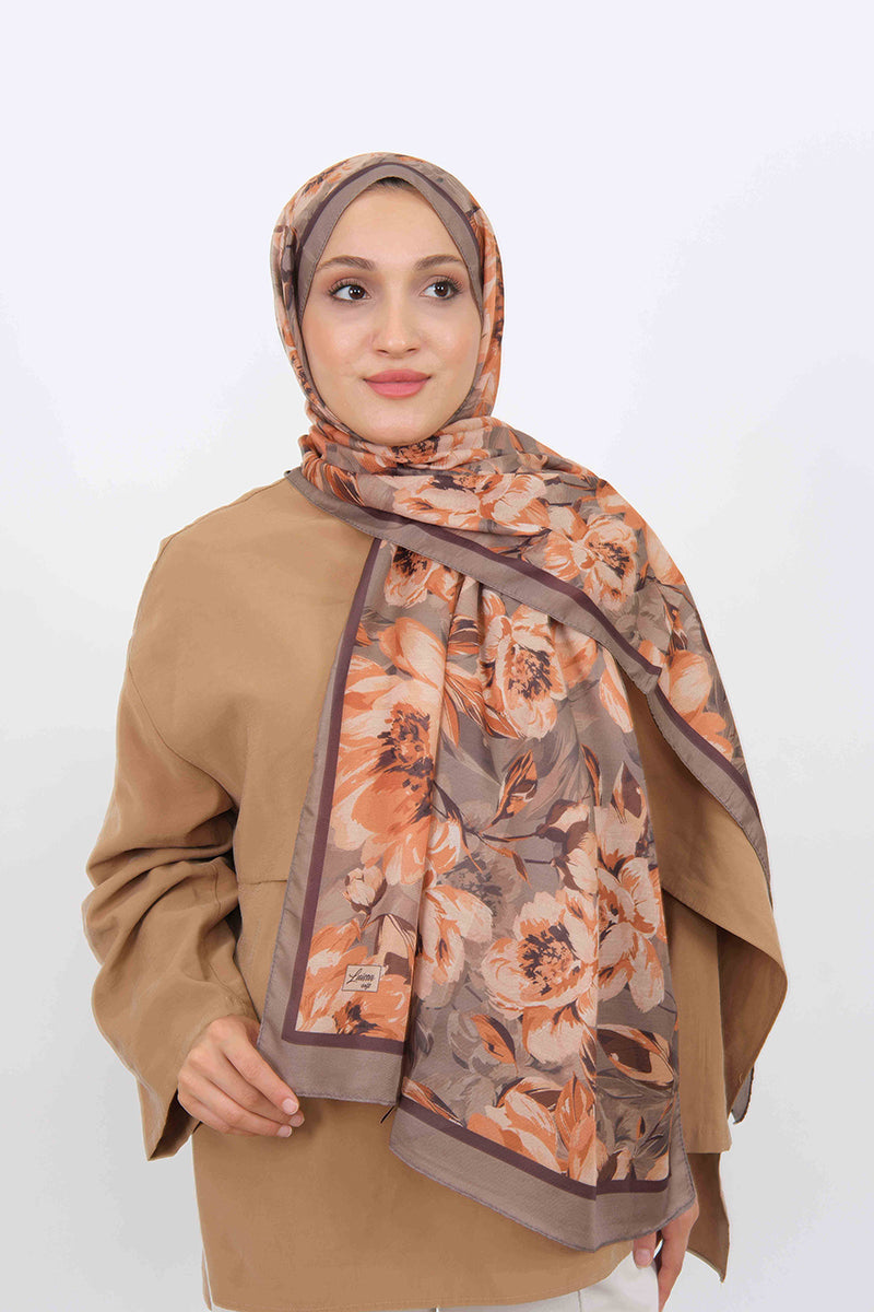 Soft Şal D061 Vizon